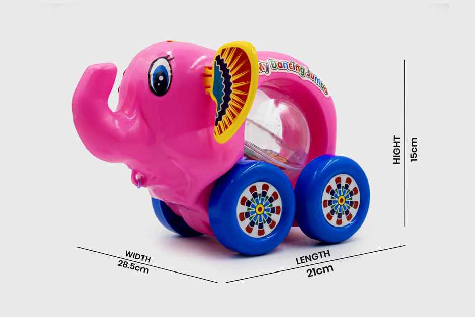 Toybharat My Dancing Jumpo | Multicolour | Travel Toys | Birthday Gift | Assorted