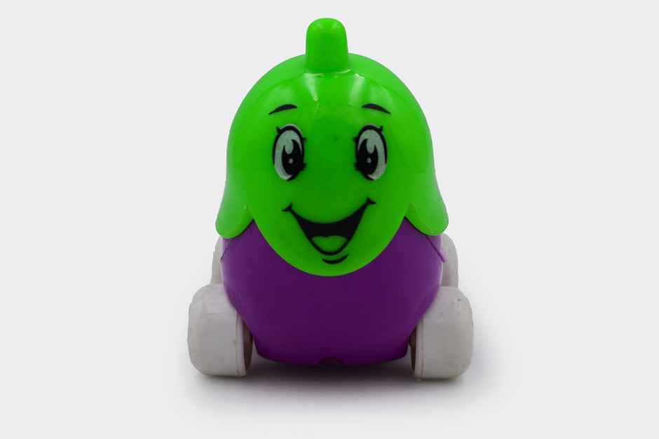 Toybharat Vegatable Toy Set | Multicolour | Travel Toys | Birthday Gift | Pack Of 4 | Assorted