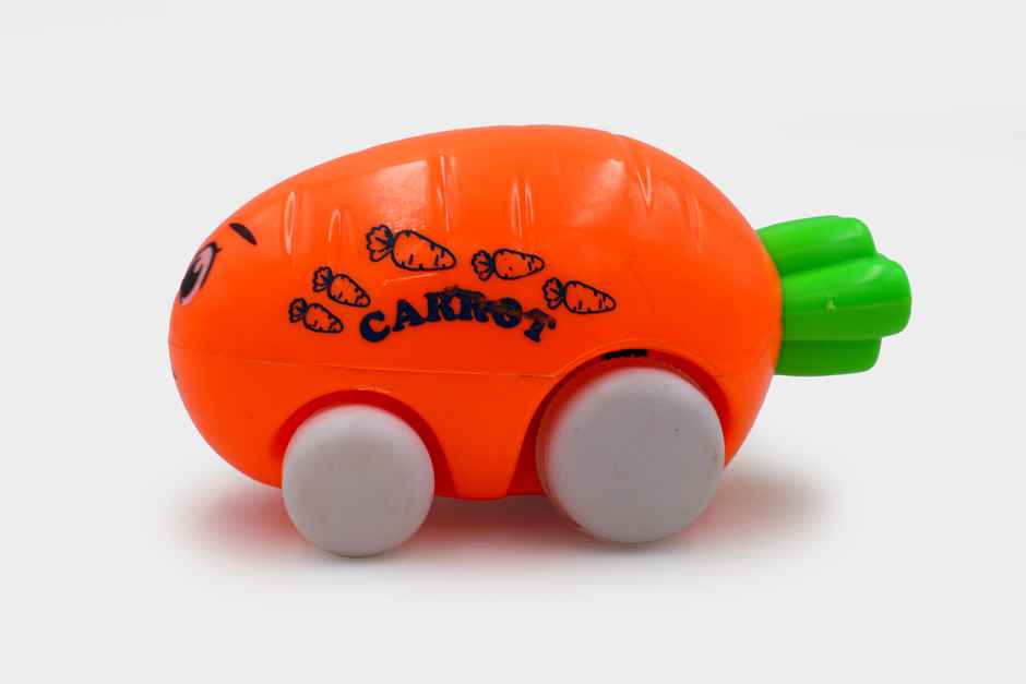 Toybharat Vegatable Toy Set | Multicolour | Travel Toys | Birthday Gift | Pack Of 4 | Assorted