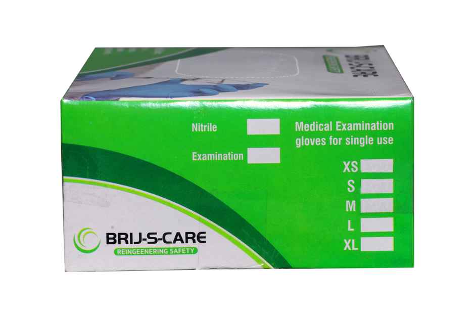 Brij-s-Care Safety Hand Gloves Pack Of 100 - Assorted 
