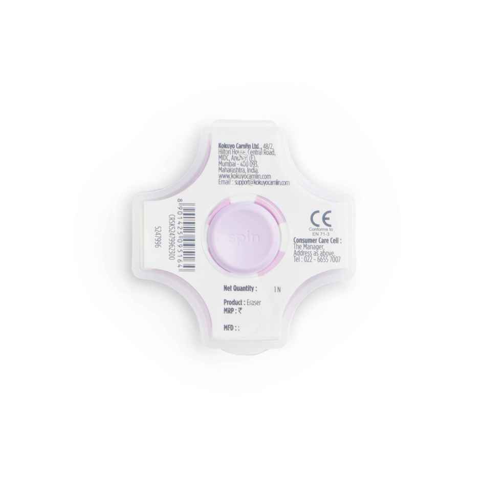 Camlin Spin Eraser - Efficient Erasing - Pack of 1 (Colour May Vary)