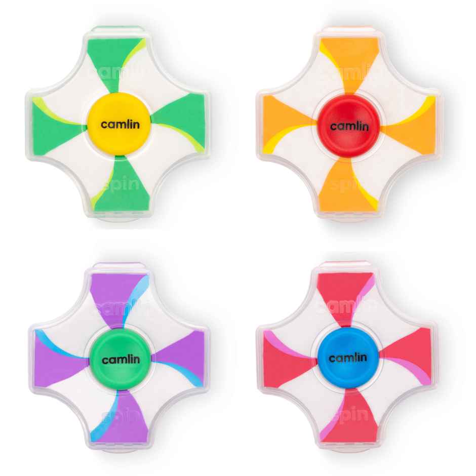 Camlin Spin Eraser - Efficient Erasing - Pack of 1 (Colour May Vary)