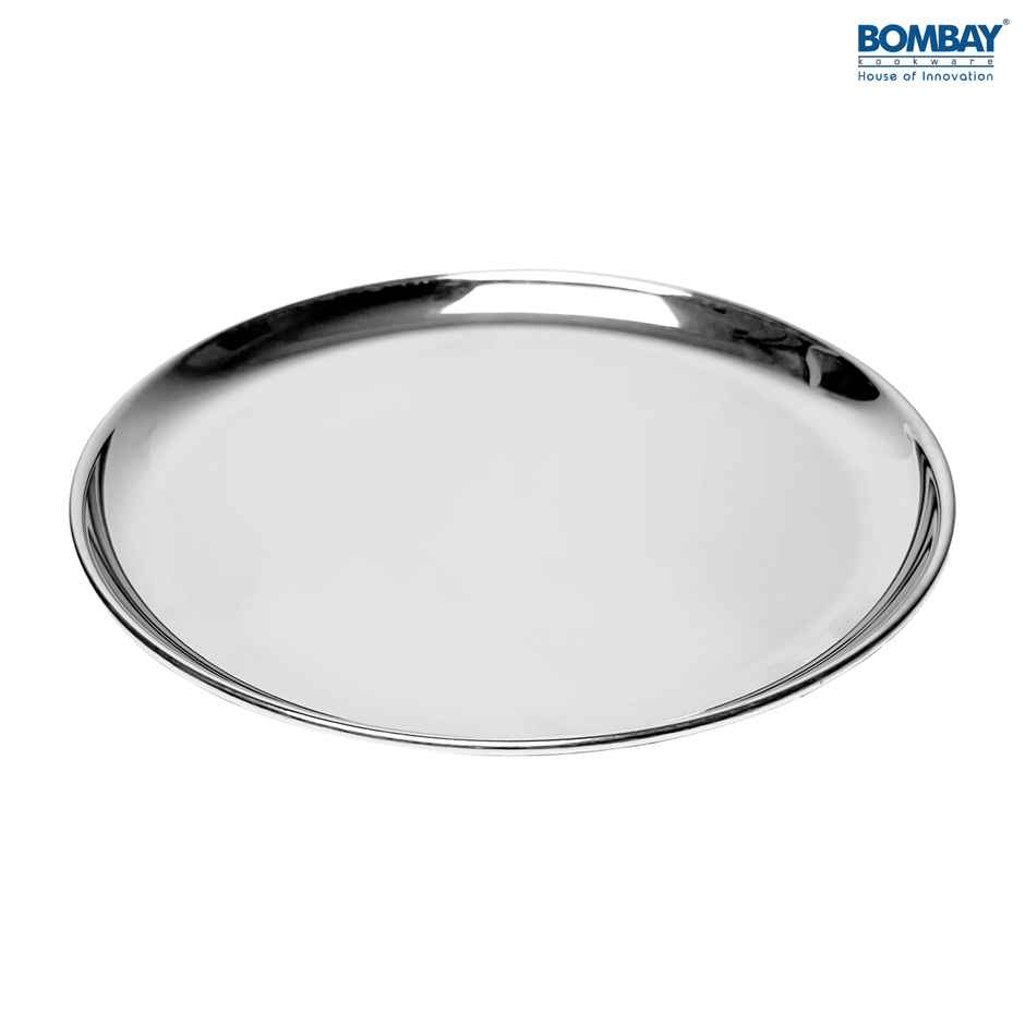 Bombay Kookware Stainless Steel Raj Small Plate Set Of 1