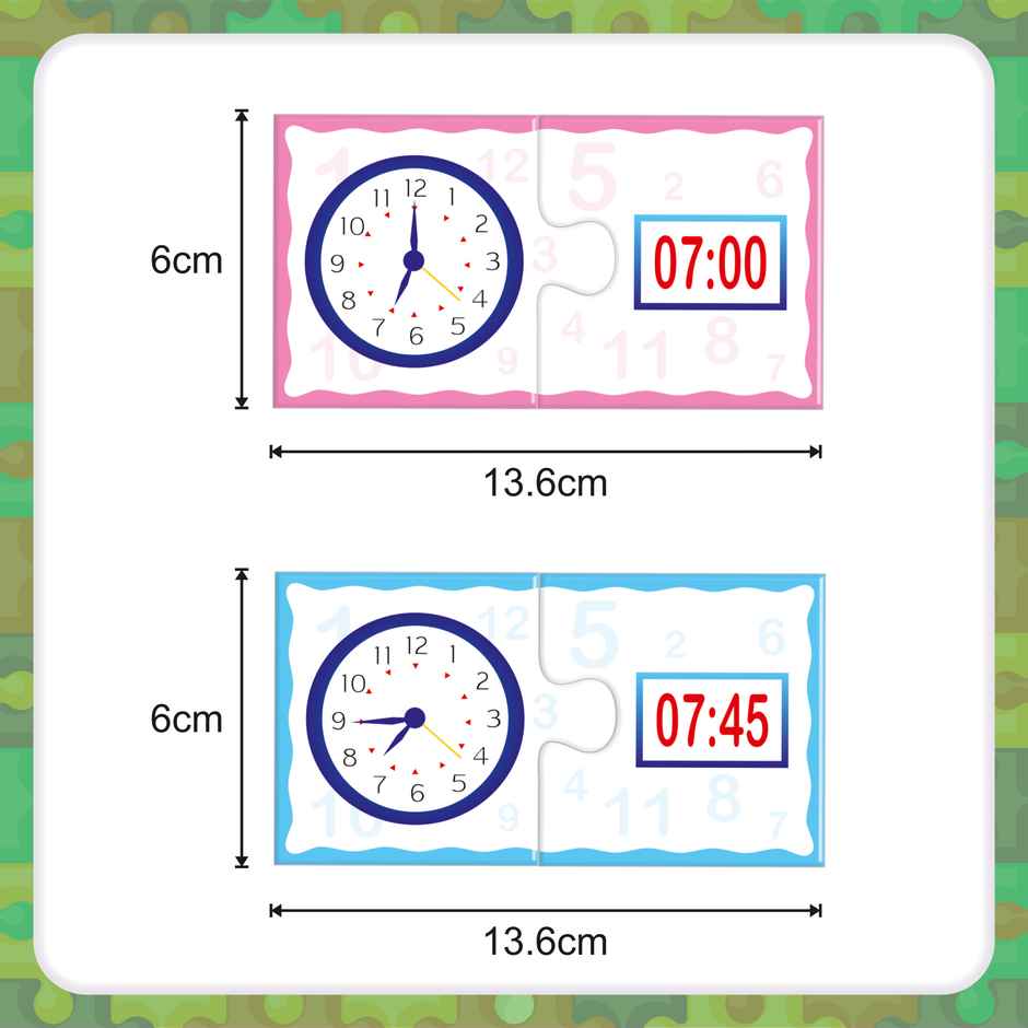 Ratna's Match & Learn Time Jigsaw