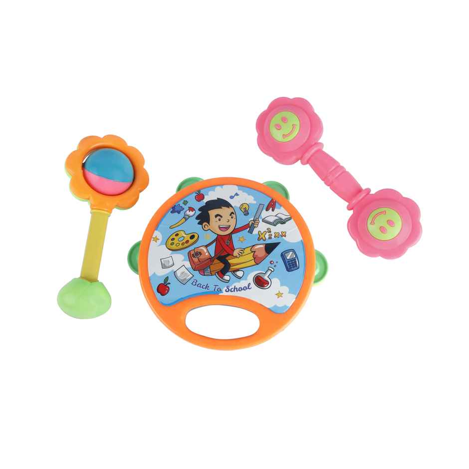 Ratna's Baby Bliss Rattle Set 3 Pcs | Assorted