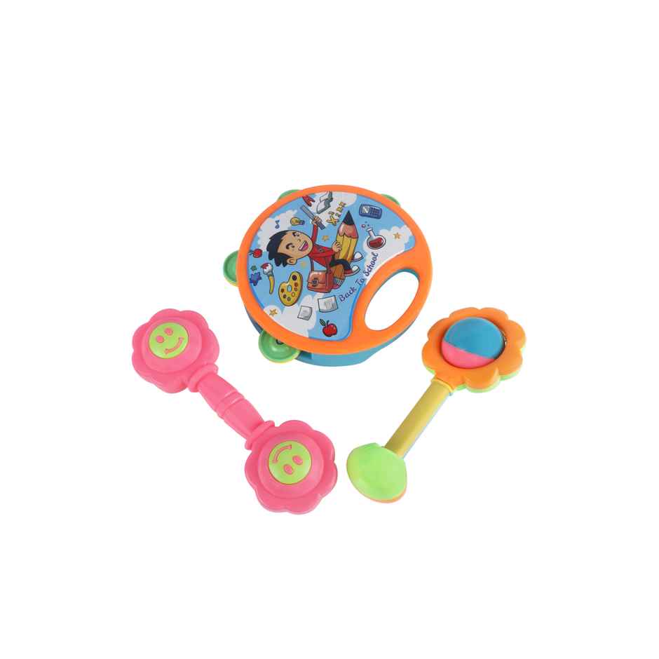 Ratna's Baby Bliss Rattle Set 3 Pcs | Assorted