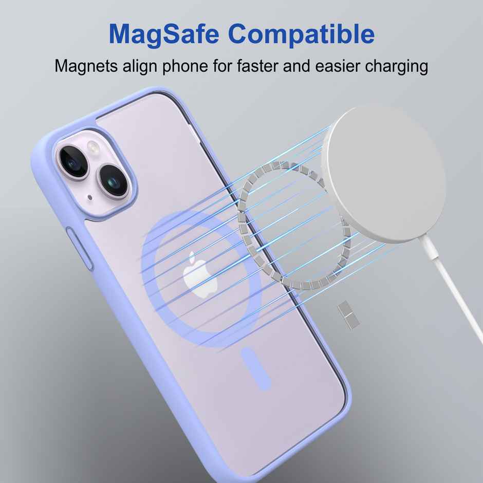 Zapcase Back Cover For Apple Iphone 13 (MagSafe-Sierrablue)