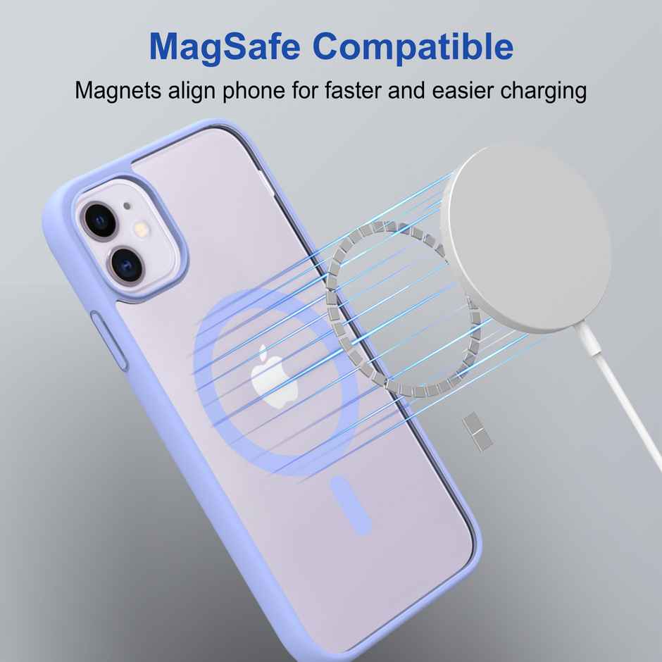 Zapcase Back Cover For Apple Iphone 11 (MagSafe-Sierrablue)