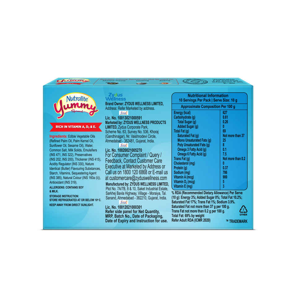 Nutralite Yummy Spread | Low Cholesterol