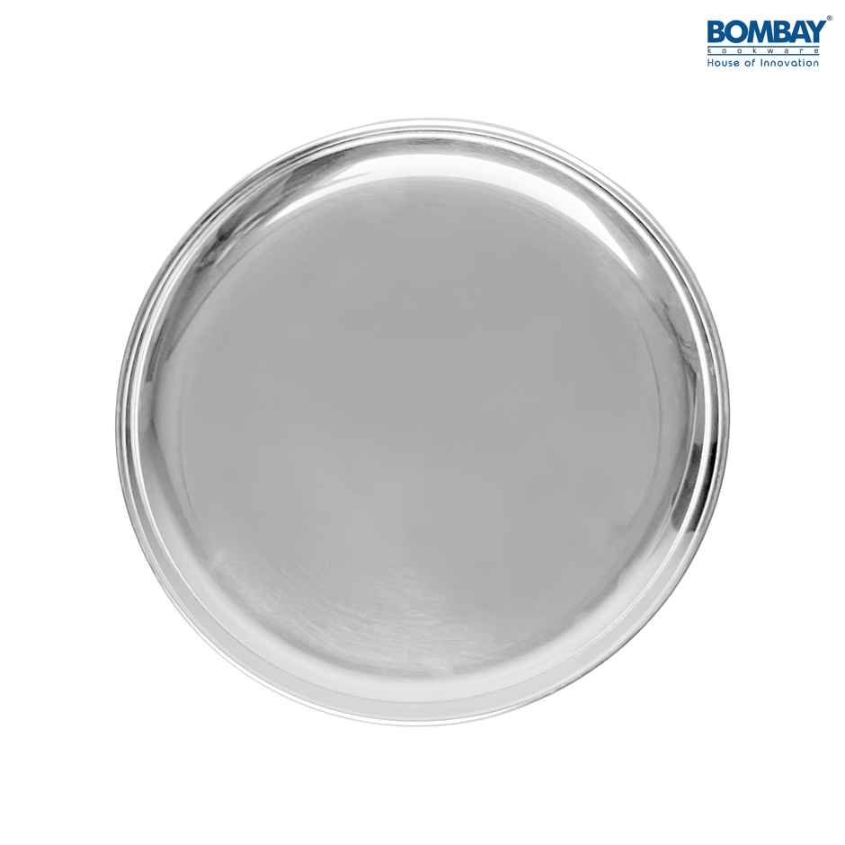 Bombay Kookware Stainless Steel Raj Small Plate Set Of 1