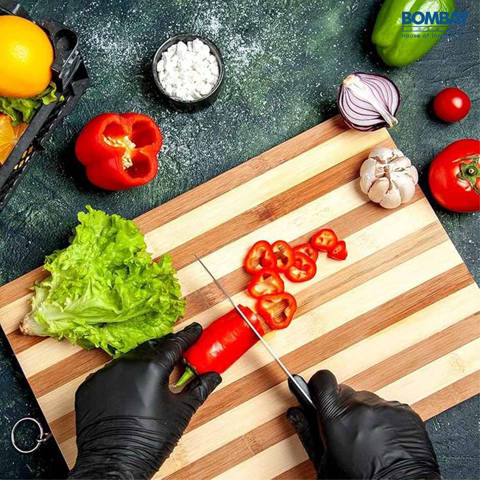 Wooden Chopping Board for Kitchen for chopping of Vegetable | Fruits | 24x34 Cm