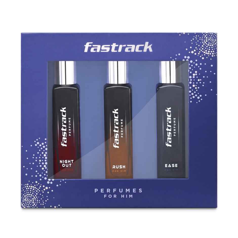Fastrack Gift Pack Perfume For Men (Ease, Night Out, Rush)