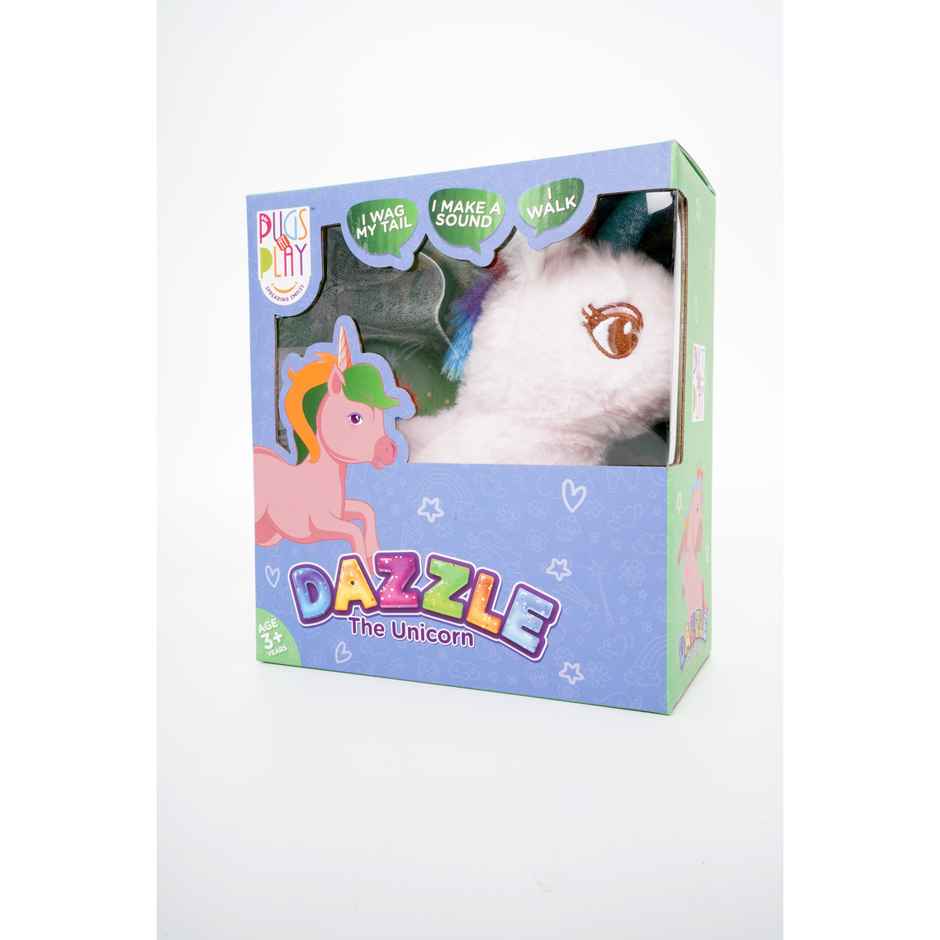 Hamleys Pugs At Play Dazzle Walking Unicorn