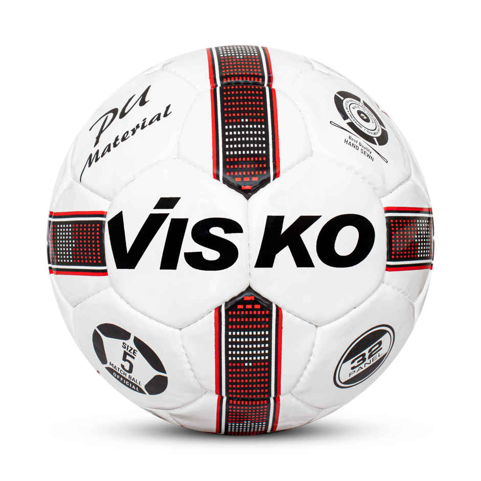 Visko PVC Football Full Size | Thunder | White