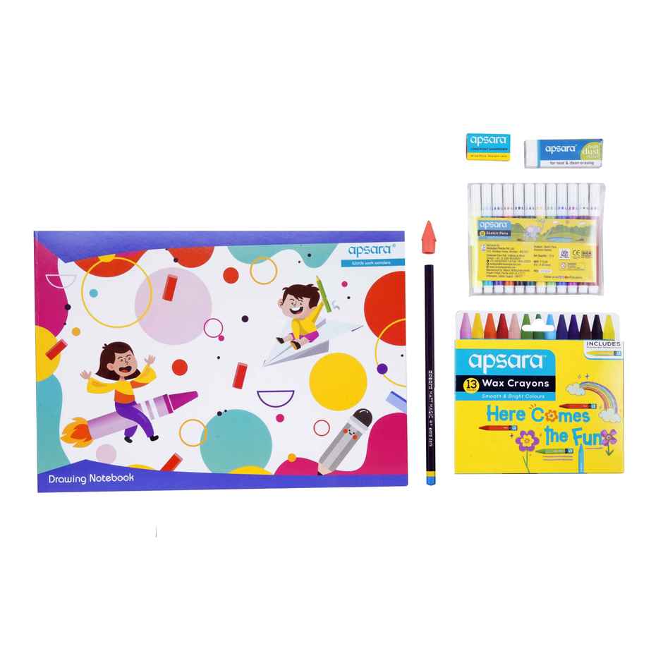Apsara Funanza Kit | Drawing And Art Kit For Kids And Gifting