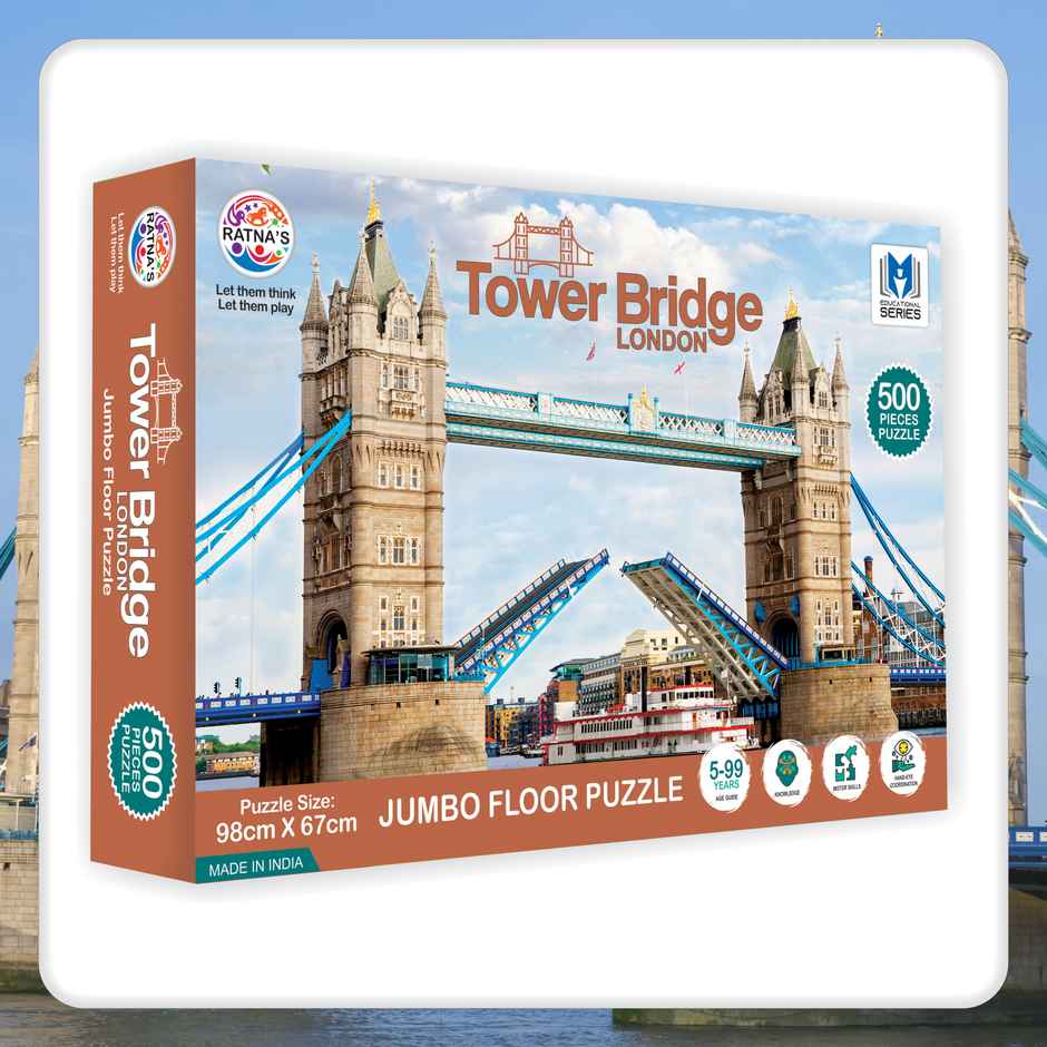 Ratna's Tower Bridge London Jigsaw | 500 Pcs | Assorted