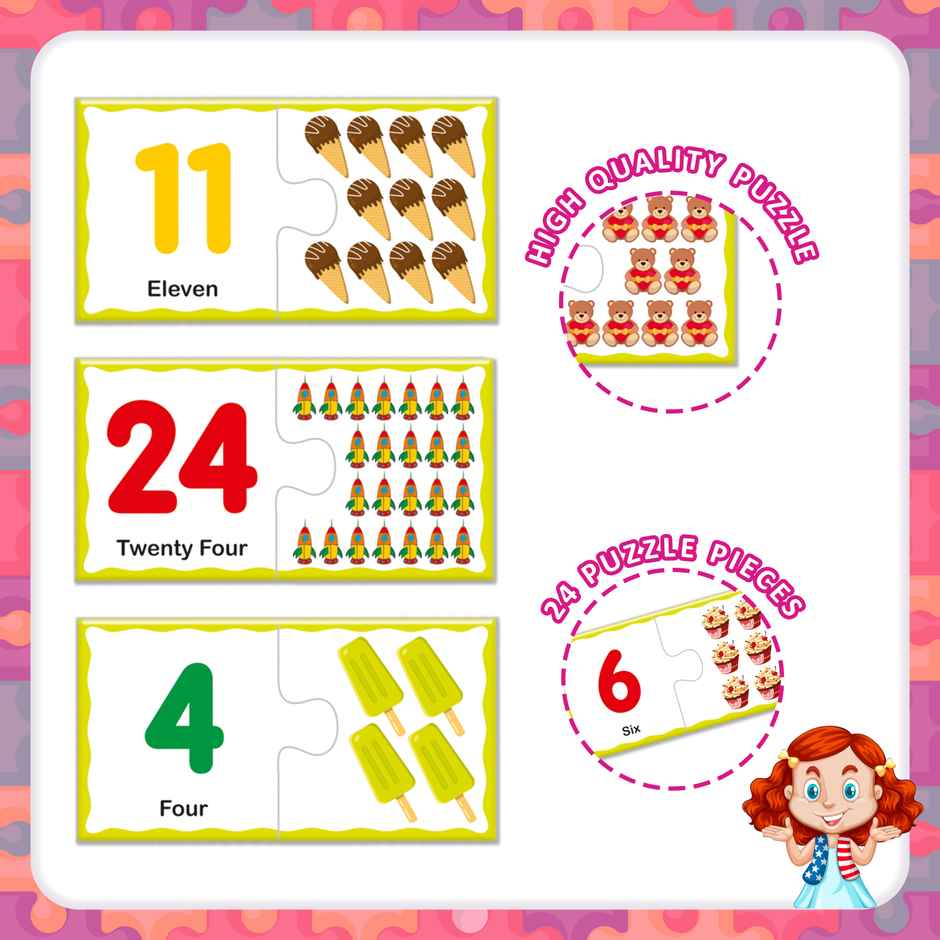 Ratna's Match & Learn Numbers Jigsaw