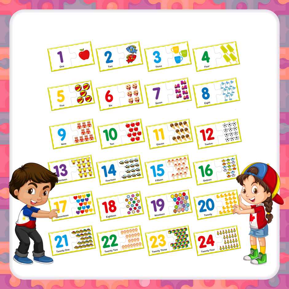 Ratna's Match & Learn Numbers Jigsaw