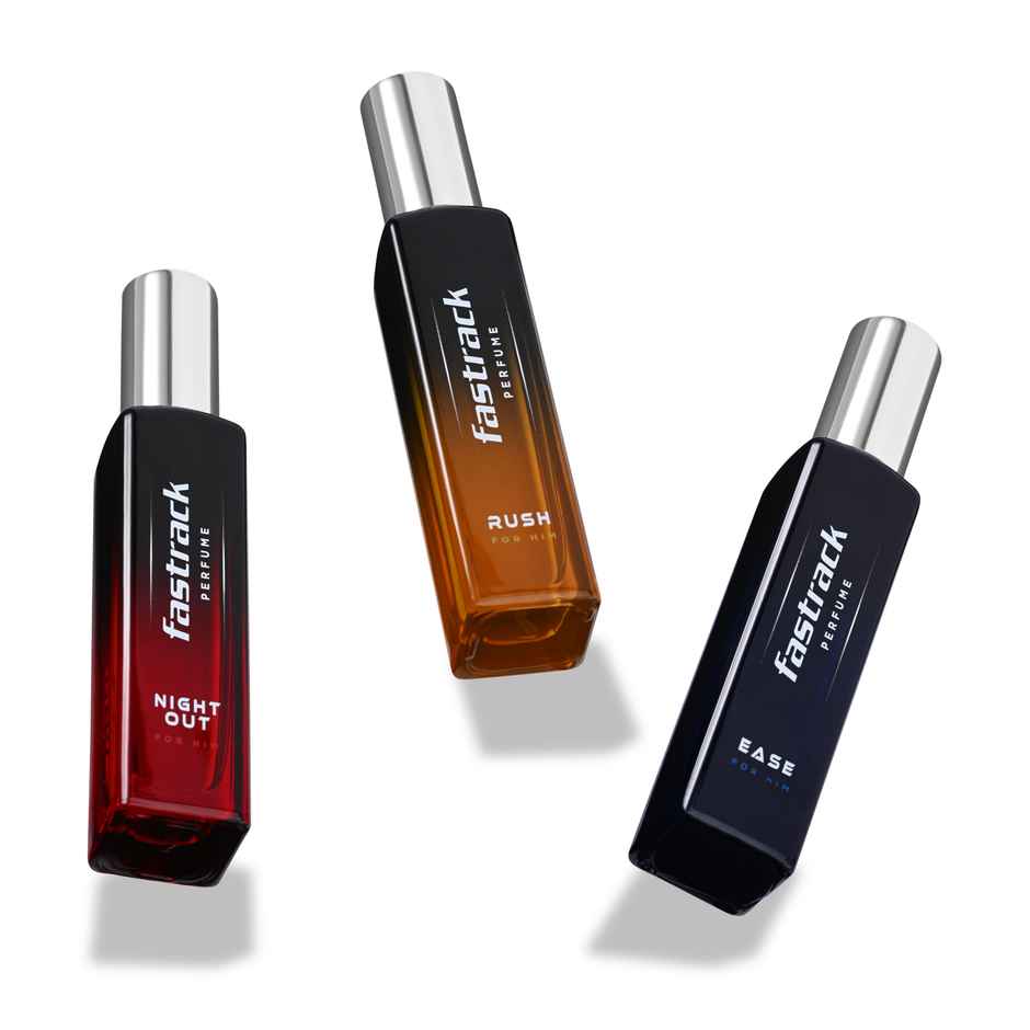 Fastrack Gift Pack Perfume For Men | Ease | Night Out | Rush