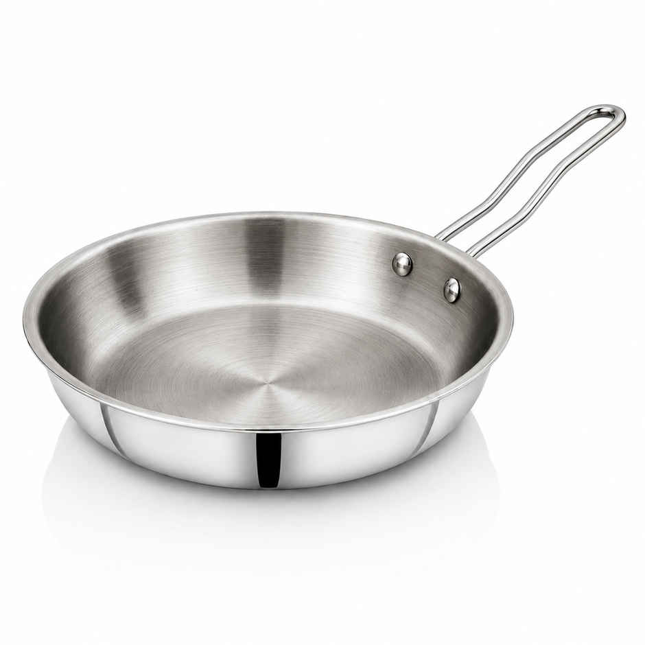 Triply Kadai With Lid & Fry Pan