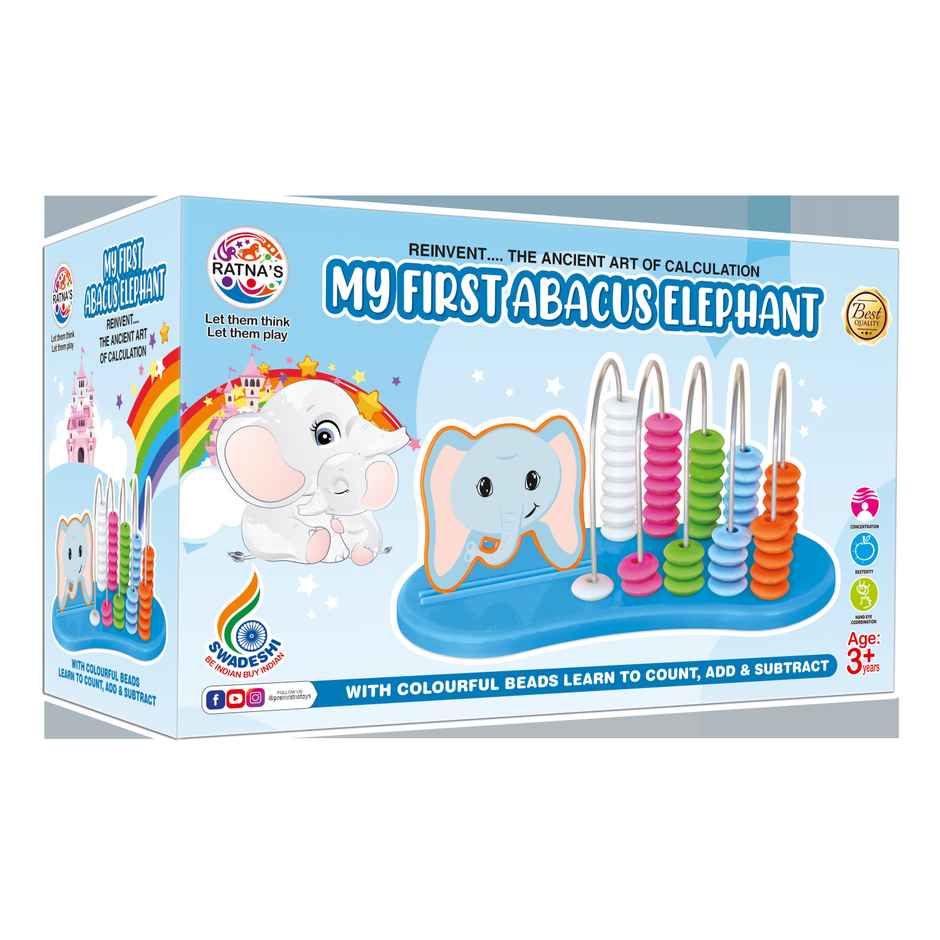 Ratna's My First Abacus Elephant