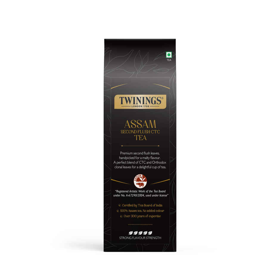 Twinings Assam Second Flush Ctc Tea | Authentic Assam Tea| Premium Black Tea | Strong Flavour