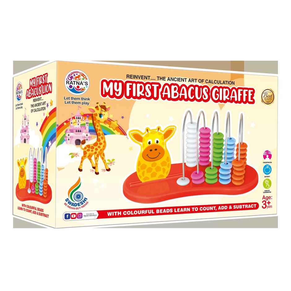 Ratna's My First Abacus Giraffe
