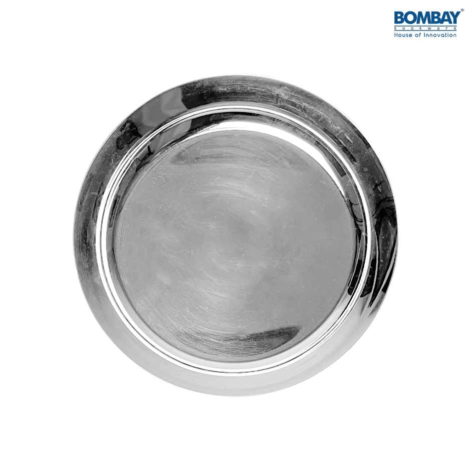 Bombay Kookware Stainless Steel Sneha Small Plate Set Of 1