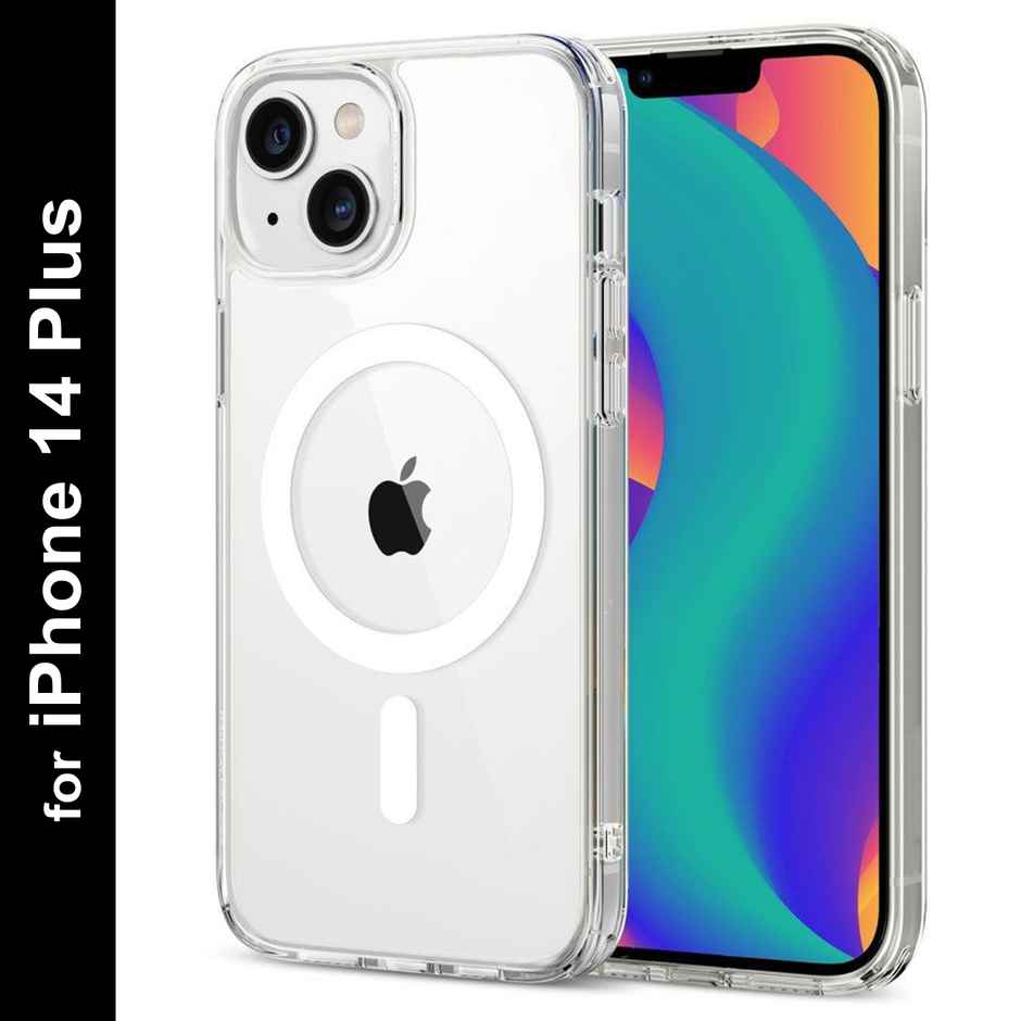 Zapcase Back Cover For Apple Iphone 14 Plus (MagSafe-Clear)