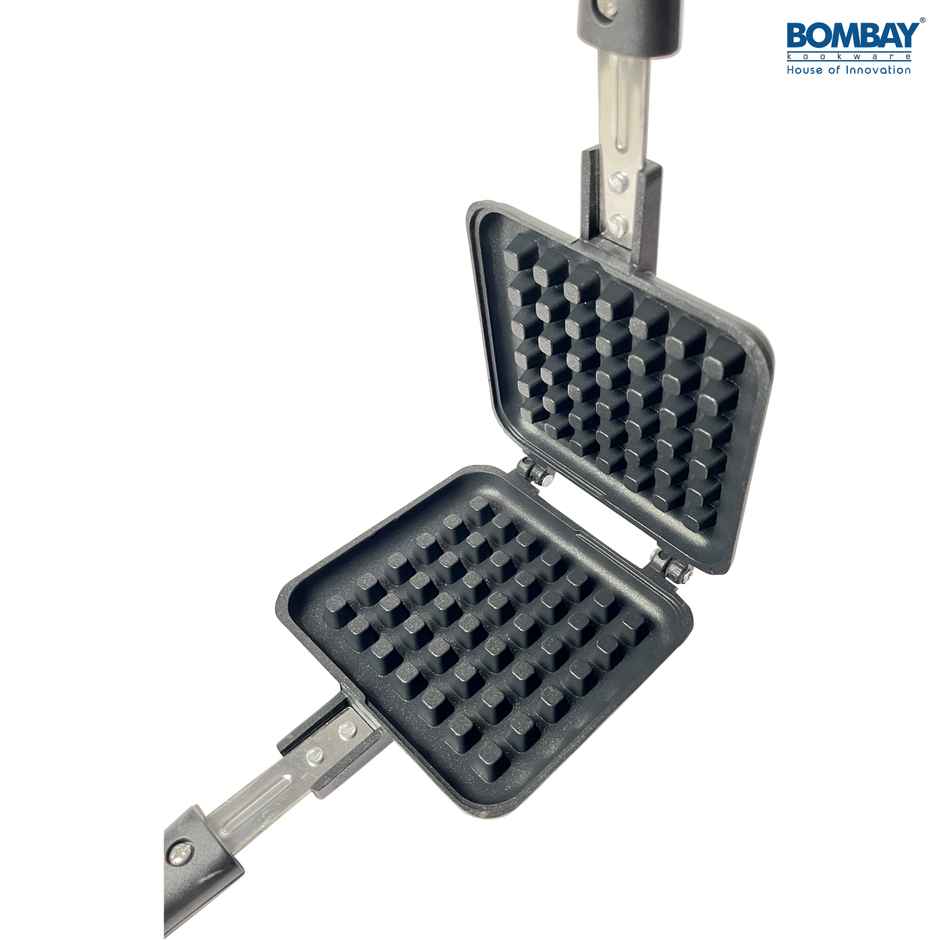Non-Stick Waffle Pancake Maker - Gas Compatible, Super Heavy Thickness
