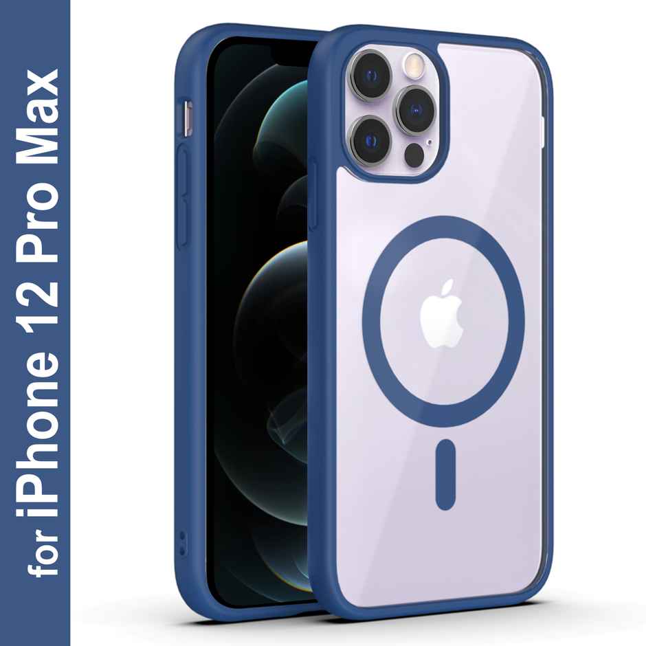 Zapcase Back Cover for Apple iPhone 12 Pro Max | MagSafe-Blue