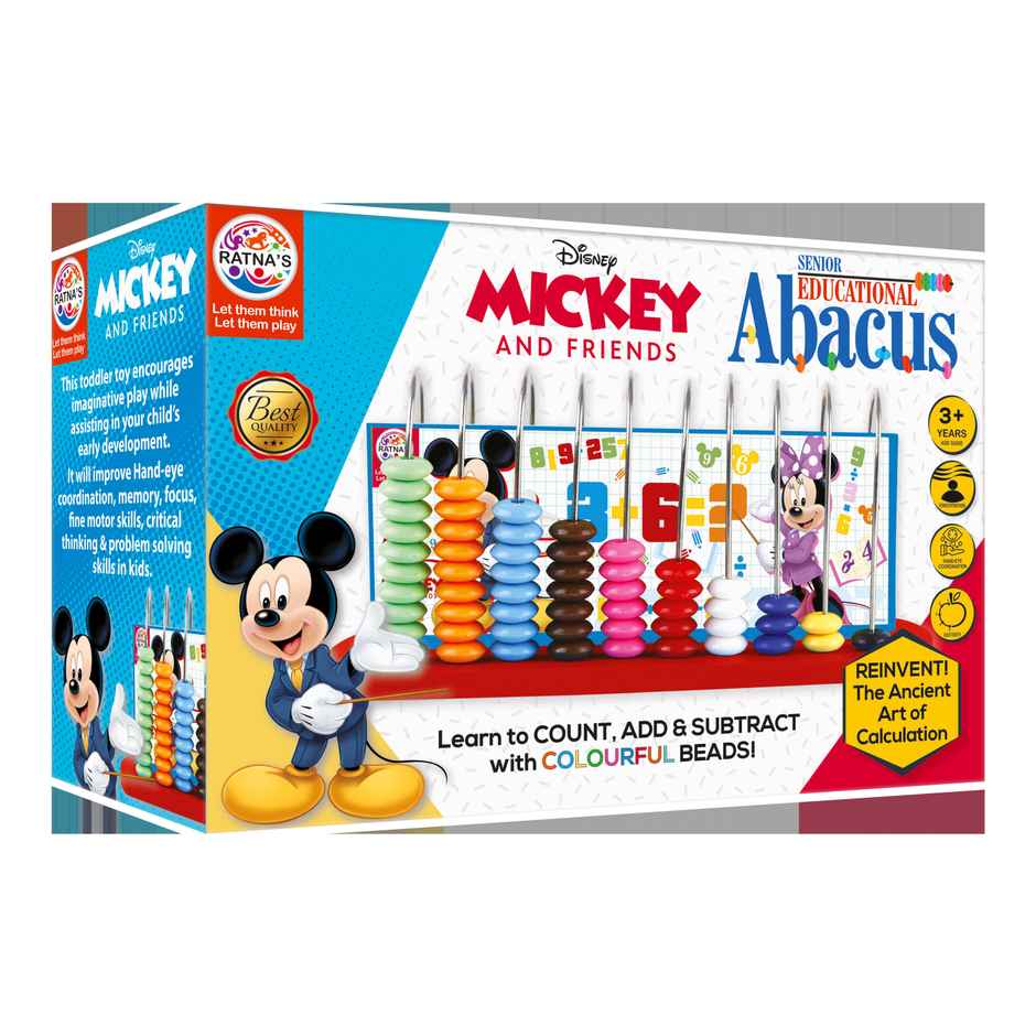 Ratna's Mickey & Friends Educational Abacus Sr.