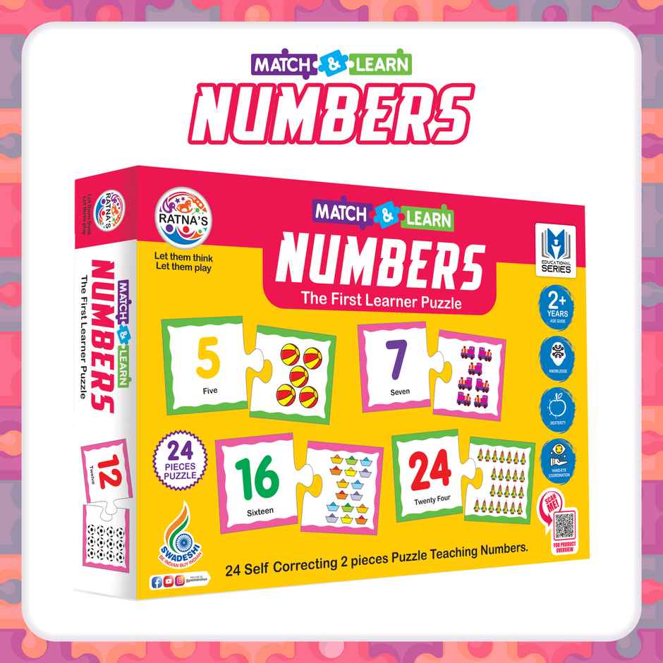Ratna's Match & Learn Numbers Jigsaw