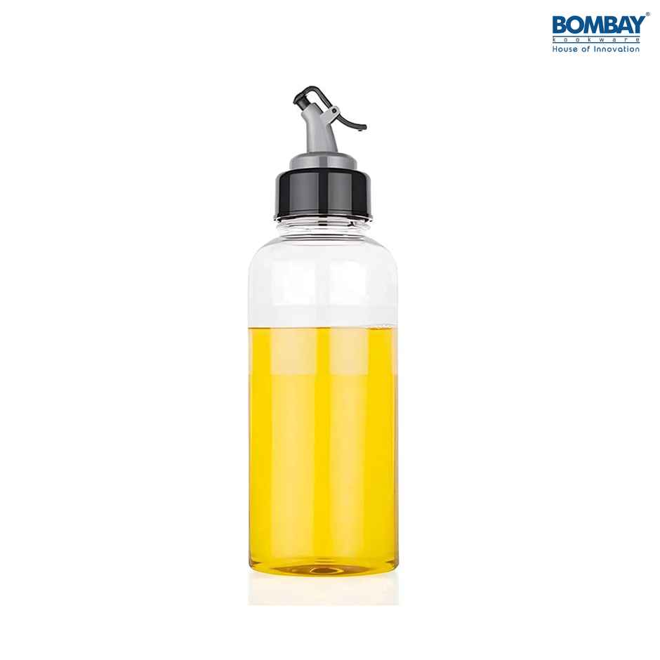 Cooking Oil Dispenser Bottle Oil Container |Transparent Plastic | 500 Ml