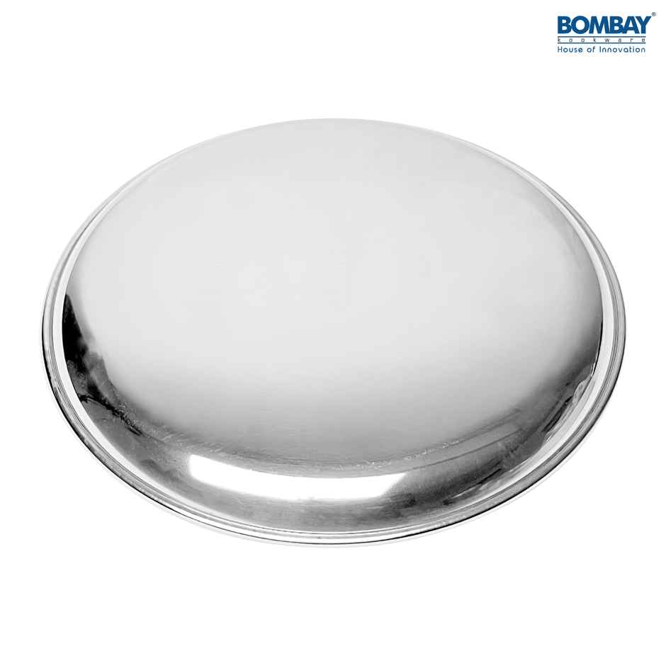 Bombay Kookware Stainless Steel Raj Small Plate Set Of 1