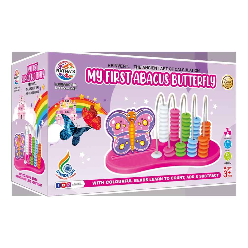 Ratna's My First Abacus Butterfly