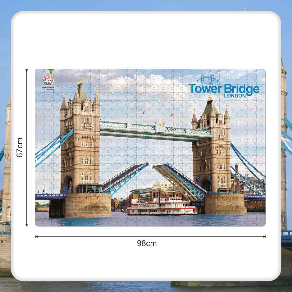 Ratna's Tower Bridge London Jigsaw | 500 Pcs | Assorted