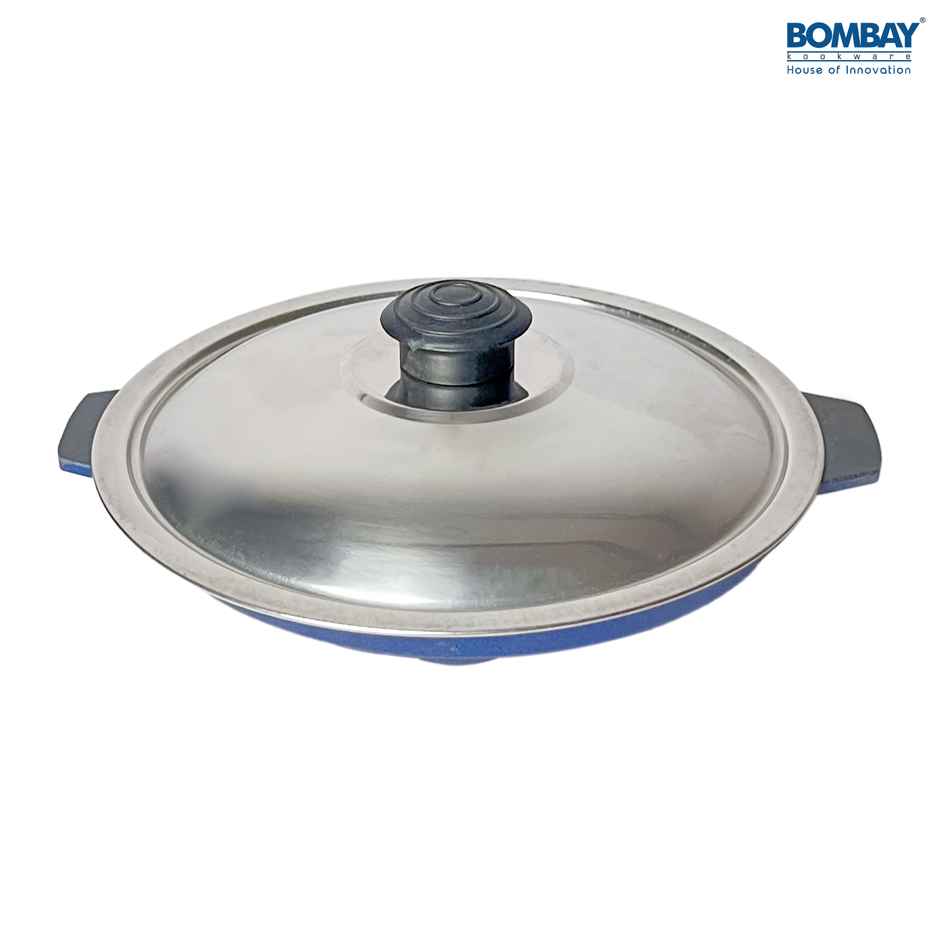 Non-Stick 7 Cavity Appam Maker with Stainless Steel Lid