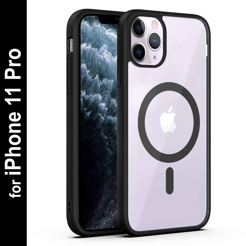 Zapcase Back Cover for Apple iPhone 11 Pro | MagSafe-Black