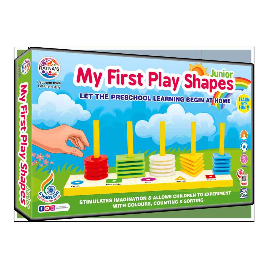 Ratna's My First Play Shapes | Assorted