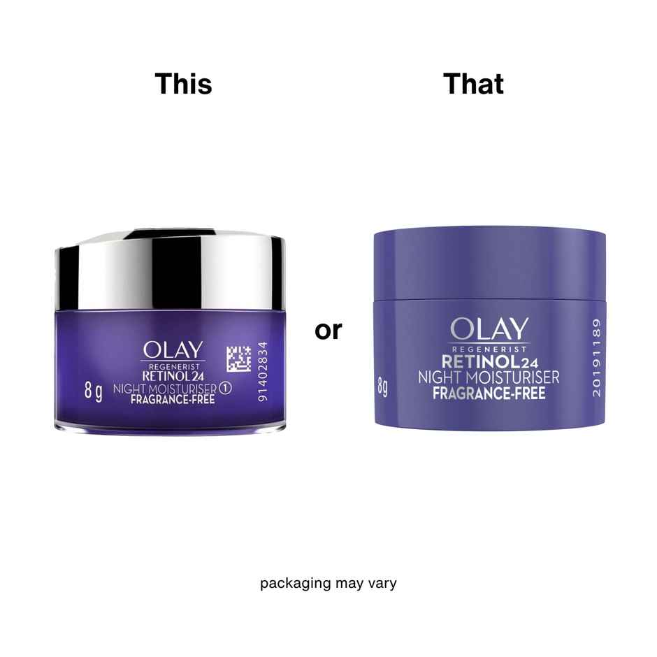 Olay Retinol Night Cream With Retinol & Niacinamideall Skin Types
