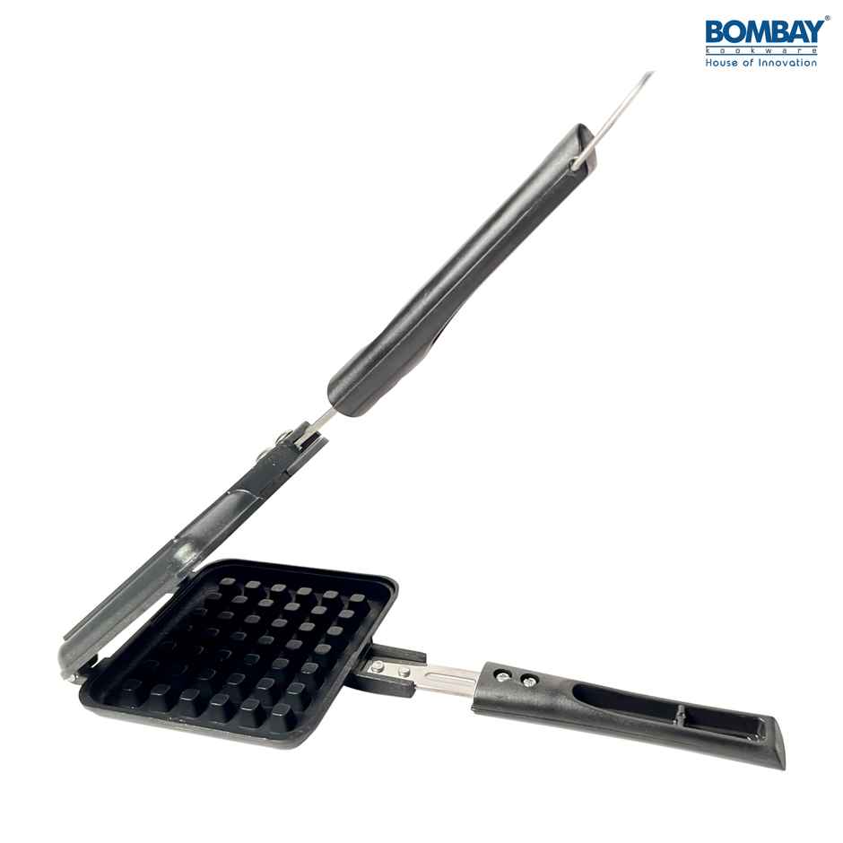 Non-Stick Waffle Pancake Maker - Gas Compatible, Super Heavy Thickness