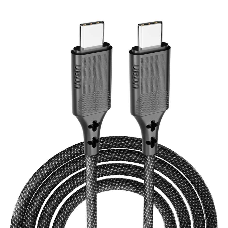 UBON 2mtr 65W Fast charging Type C to C Braided Cable