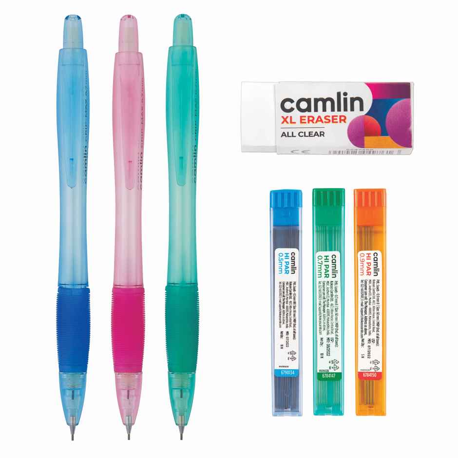 Camlin Tri Mech Mechanical Pencil Kit