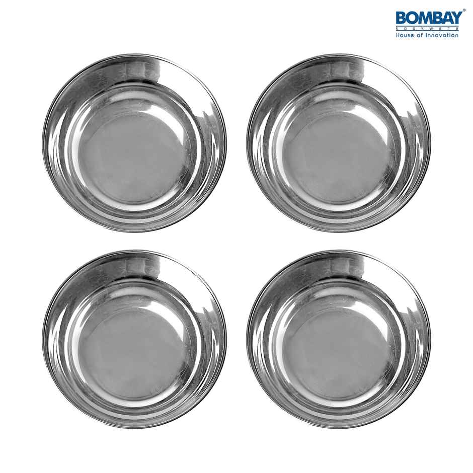 Stainless Steel Vati, Bowl - Pack of 4
