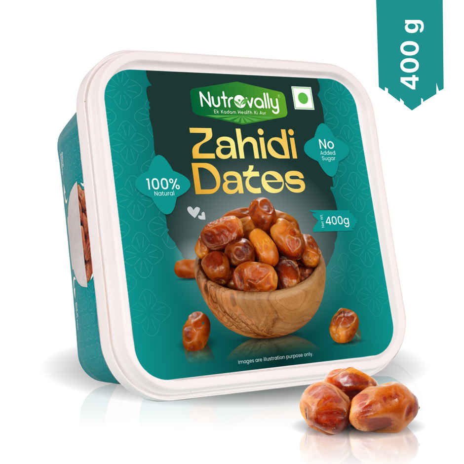 NutroVally Premium Zahidi Dates Naturally Sweet and Fresh
