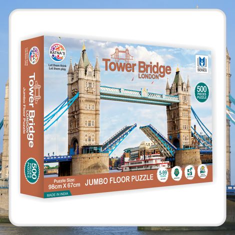 Ratna's Tower Bridge London Jigsaw | 500 Pcs | Assorted