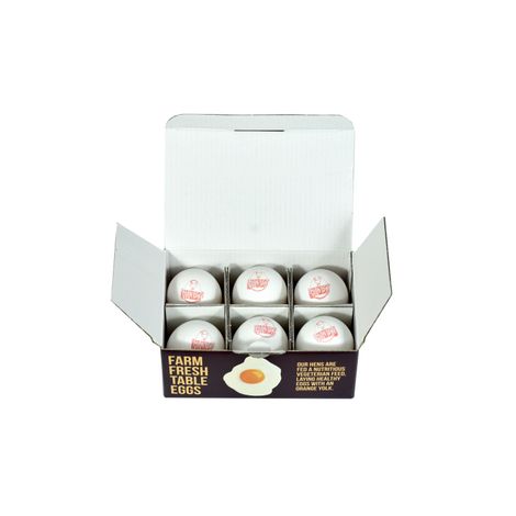 Fitnest Classic White Eggs - Pack Of 6