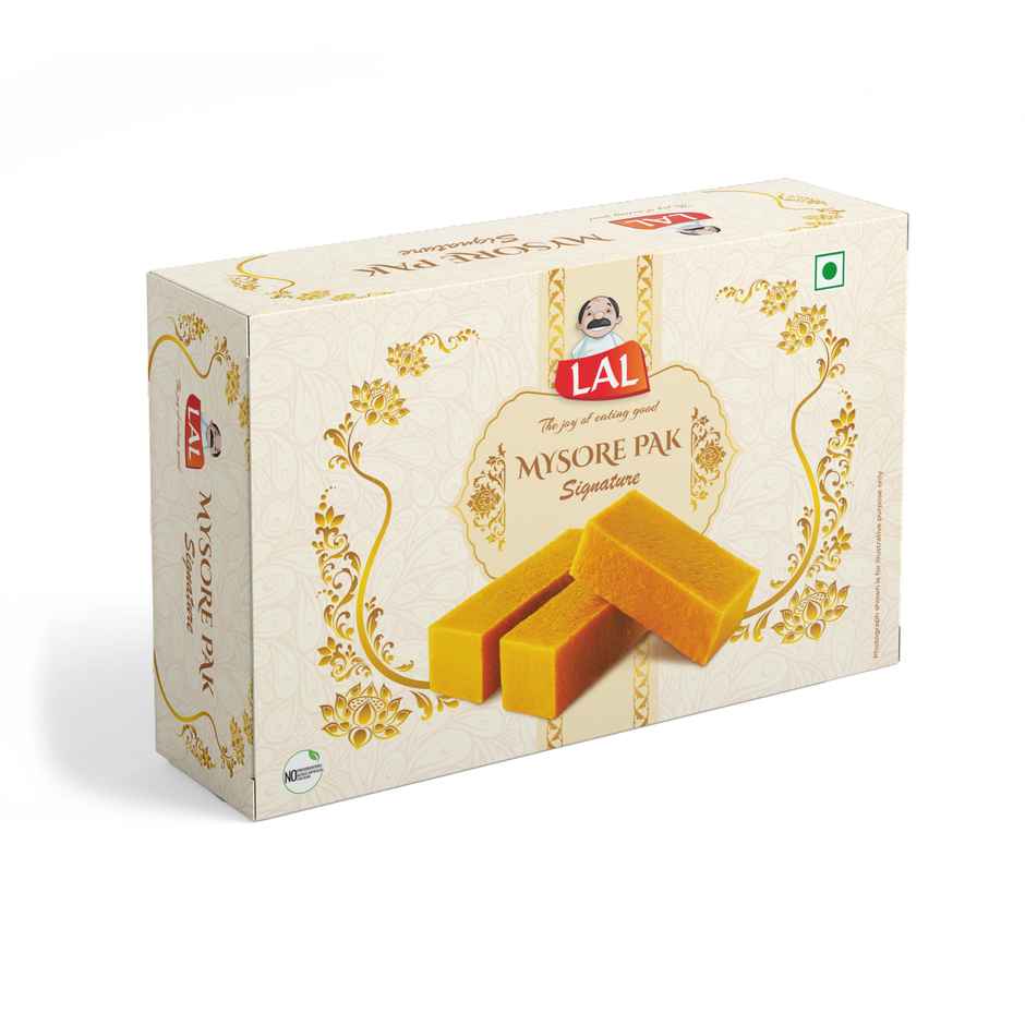 Lal Mysore Pak Signature