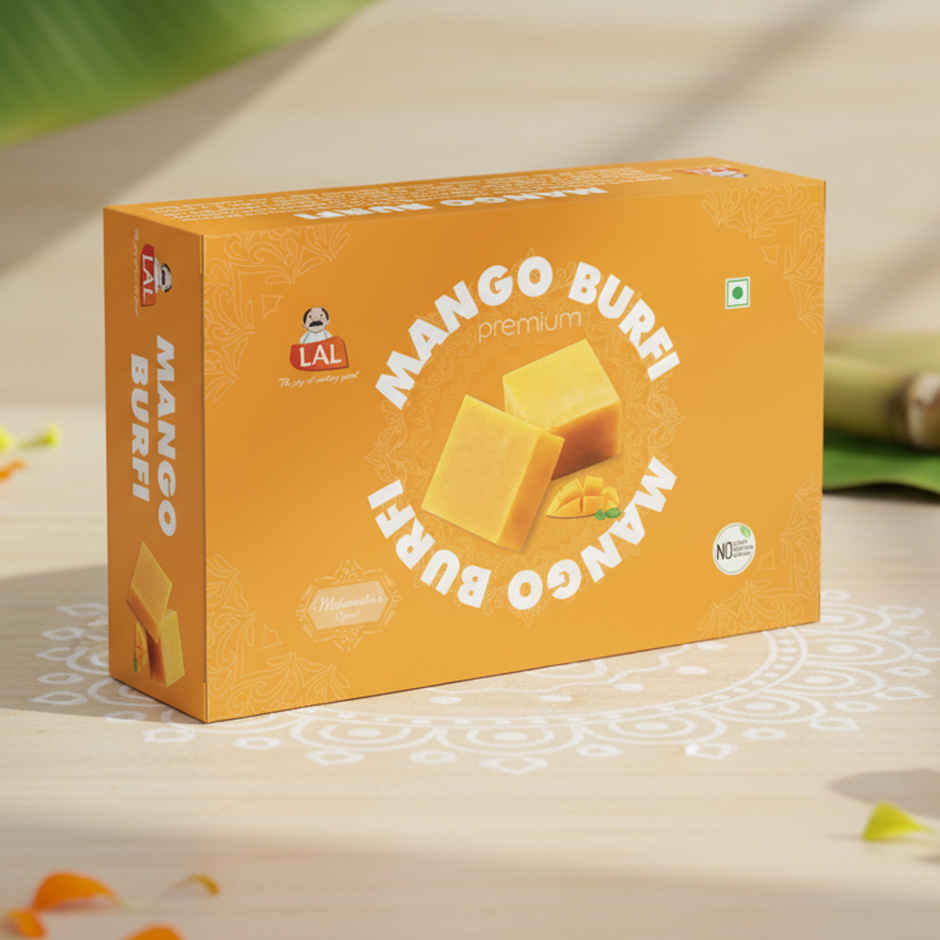Lal Mango Burfi | Sweet & Delicious
